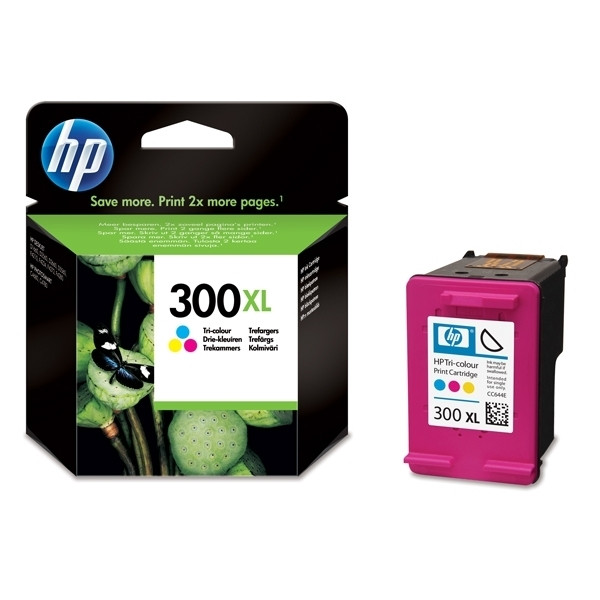 HP 300XL (CC644EE) cartucho de tinta tricolor XL (original) CC644EE 031856 - 1