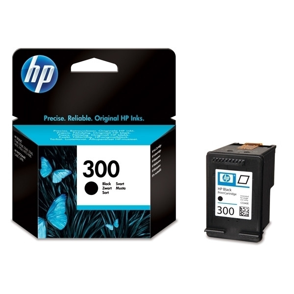 HP 300 (CC640EE) cartucho de tinta negro (original) CC640EE 031850 - 1
