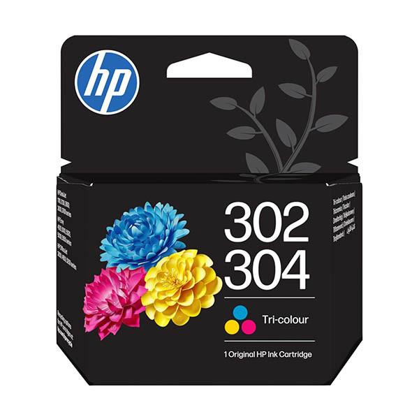 HP 302/304 (B7RT6AE) Cartucho de tinta de color (original) 055628 - 1