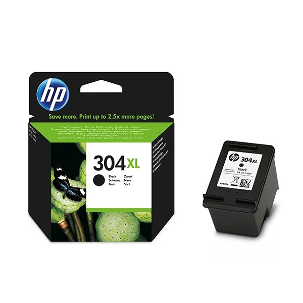 HP 304XL (N9K08AE) cartucho de tinta negro XL (original) N9K08AE 030682 - 1