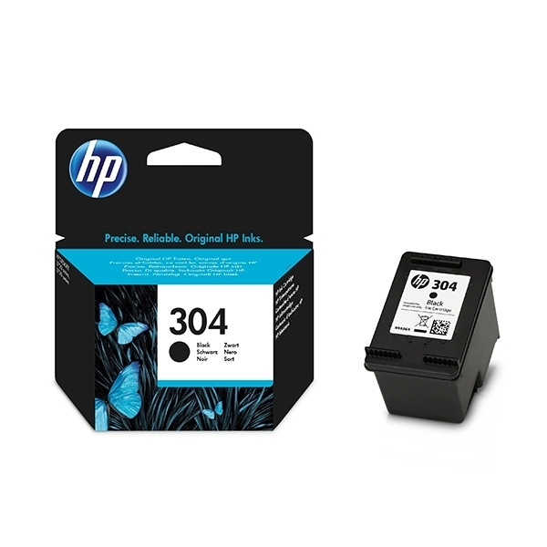 HP 304 (N9K06AE) cartucho de tinta negro (original) N9K06AE 030680 - 1