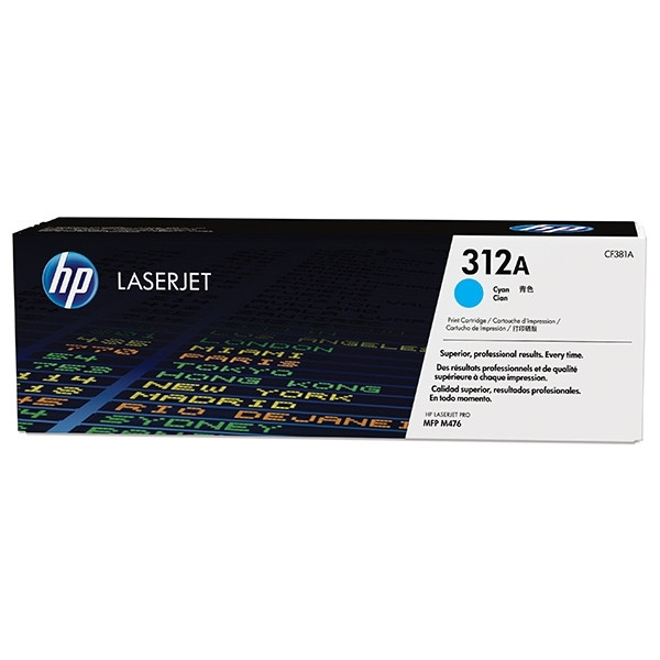 HP 312A (CF381A) toner cian (original) CF381A 054786 - 1