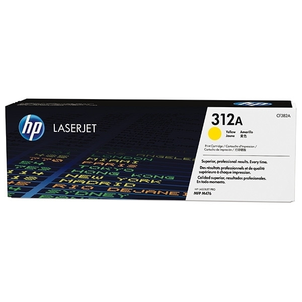 HP 312A (CF382A) toner amarillo (original) CF382A 054788 - 1