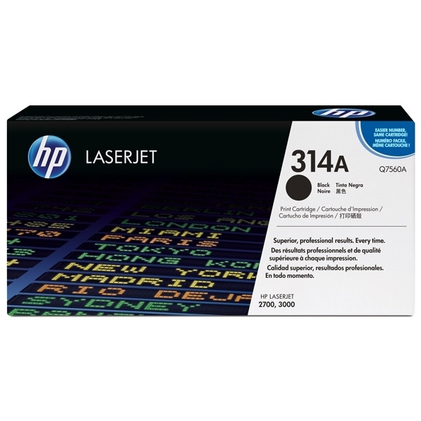 HP 314A (Q7560A) toner negro (original) Q7560A 039560 - 1