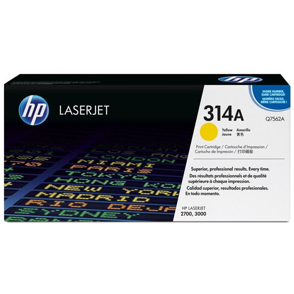 HP 314A (Q7562A) toner amarillo (original) Q7562A 039570 - 1