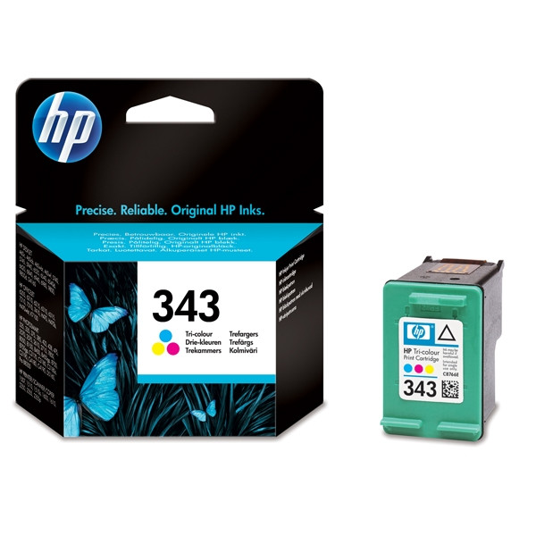 HP 343 (C8766EE) cartucho de tinta tricolor (original) C8766EE 030432 - 1