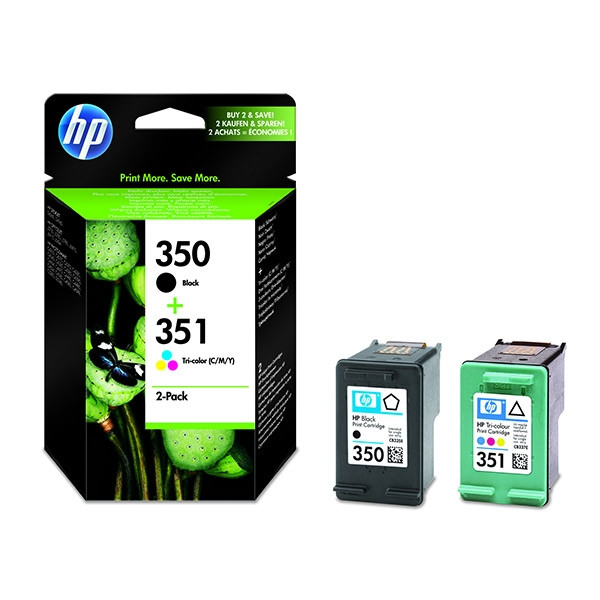 HP 350 + 351 (SD412EE) multipack negro + color (original) SD412EE 044156 - 1