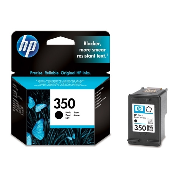 HP 350 (CB335EE) cartucho de tinta negro (original) CB335EE 030855 - 1
