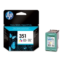 HP 351 (CB337EE) cartucho de tinta tricolor (original) CB337EE 030865