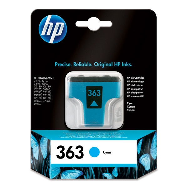 HP 363 (C8771EE) cartucho de tinta cian (original) C8771EE 031775 - 1