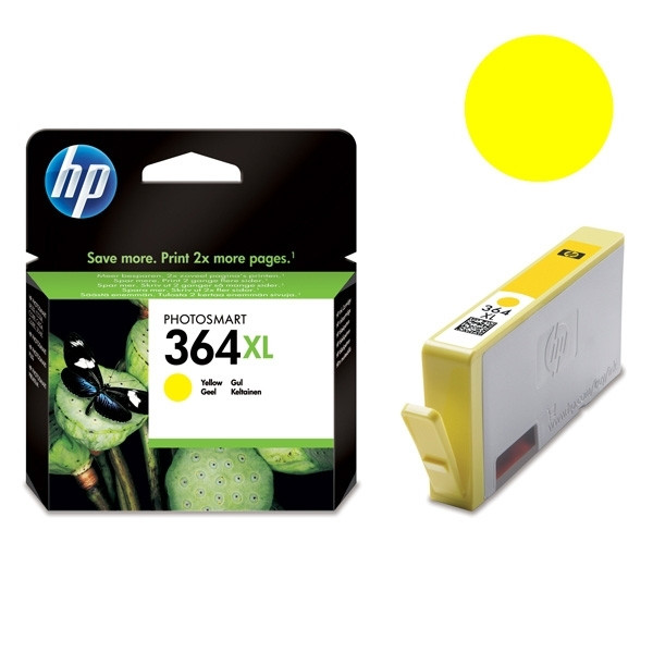 HP 364XL (CB325EE) cartucho de tinta amarillo XL (original) CB325EE 031882 - 1