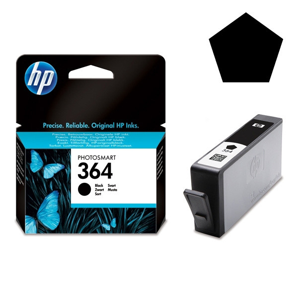 HP 364 (CB316EE) cartucho de tinta negro (original) CB316EE 031864 - 1