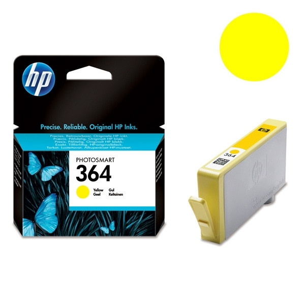 HP 364 (CB320EE) cartucho de tinta amarillo (original) CB320EE 031880 - 1