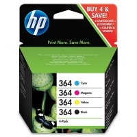 HP 364 (SD534EE) multipack negro/cian/magenta/amarillo (original) SD534EE 044154