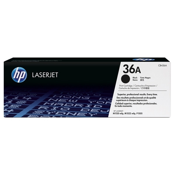HP 36A (CB436A) toner negro (original) – imagen 2