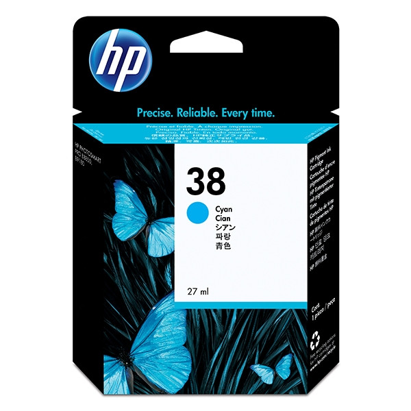 HP 38 (C9415A) cartucho de tinta cian (original) C9415A 030466 - 1