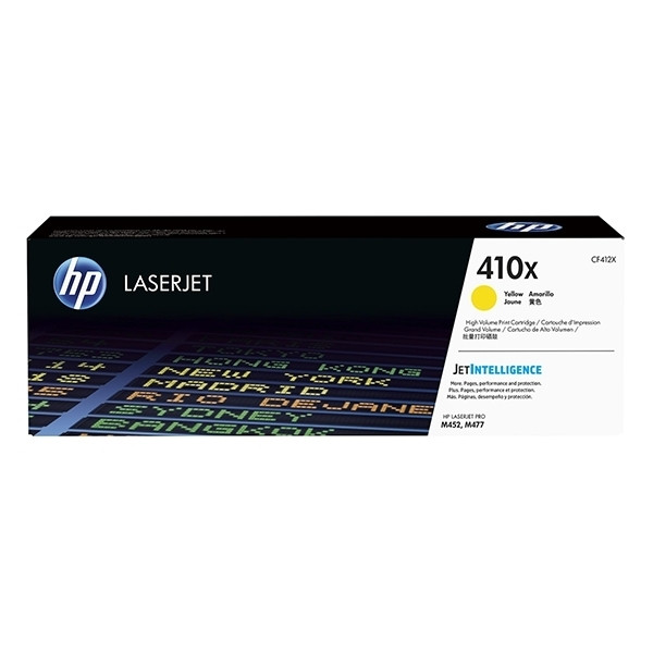 HP 410X (CF412X) toner amarillo XL (original) CF412X 054894 - 1