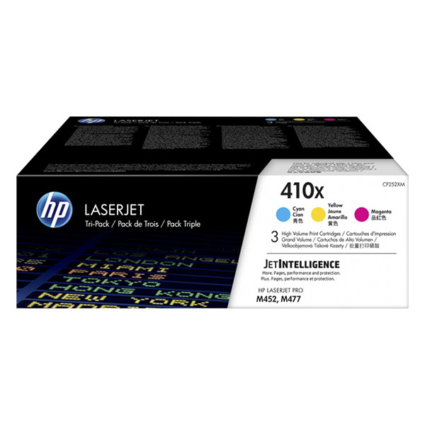 HP 410 (CF252XM ) multipack cian/magenta/amarillo (original) – imagen 3