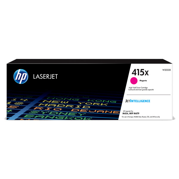 HP 415X (W2033X) toner magenta XL (original) W2033X 055448 - 1