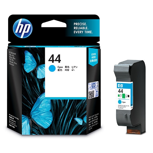 HP 44 (51644CE) cartucho de tinta cian (original) 51644CE 030100 - 1
