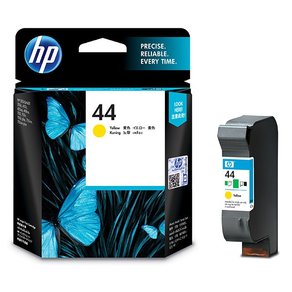 HP 44 (51644YE) cartucho de tinta amarillo (original) 51644YE 030120 - 1