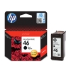 HP 46 cartucho de tinta negro (CZ637AE) (original)
