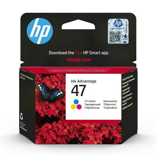 HP 47 (6ZD61AE) cartucho de tinta color (original) 055622 - 1