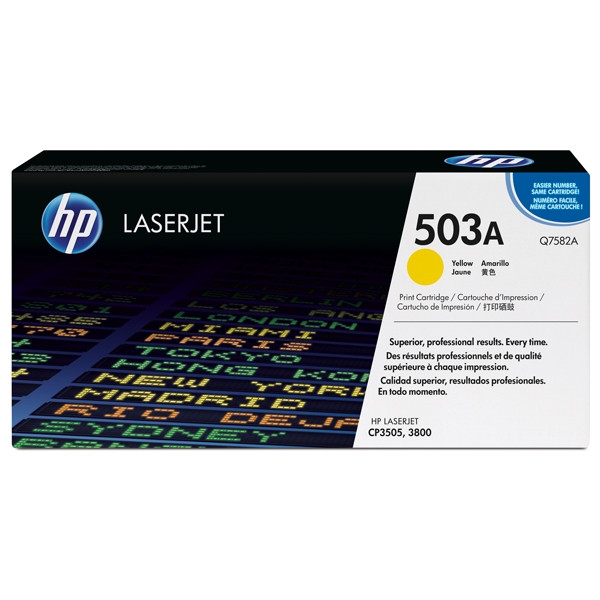 HP 503A (Q7582A) toner amarillo (original) Q7582A 039605 - 1