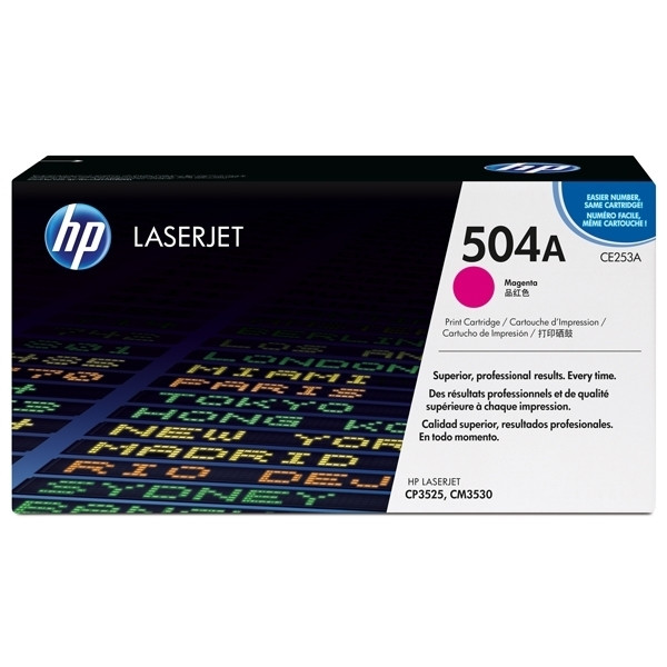 HP 504A (CE253A) toner magenta (original) CE253A 039838 - 1