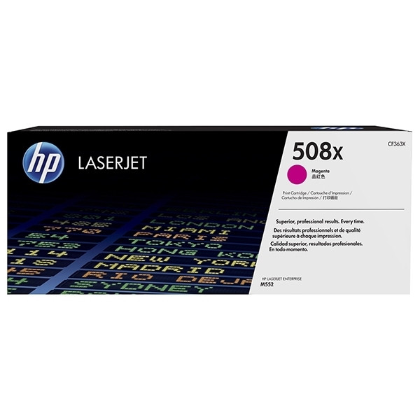 HP 508X (CF363X) toner magenta XL (original) CF363X 054852 - 1