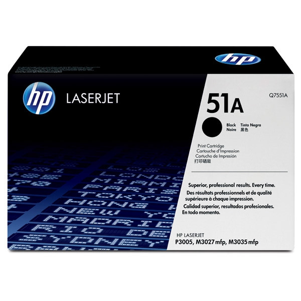 HP 51A (Q7551A) toner negro (original) Q7551A 039720 - 1