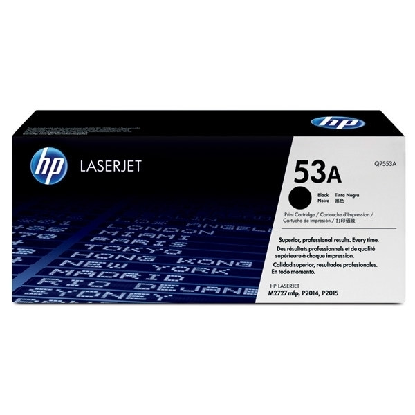 HP 53A (Q7553A) toner negro (original) Q7553A 039730 - 1