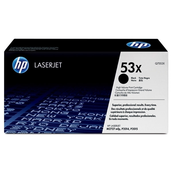 HP Cartucho de tóner original LaserJet 53X de alta capacidad negro – imagen 2