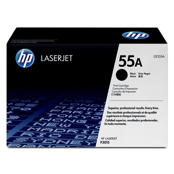 HP 55A (CE255A) toner negro (original) – imagen 3