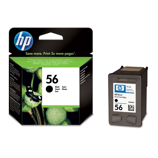 HP 56 (C6656AE) cartucho de tinta negro (original) C6656AE 031250 - 1