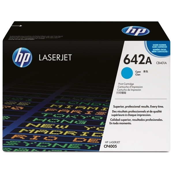 HP 642A (CB401A) toner cian (original) CB401A 039705 - 1