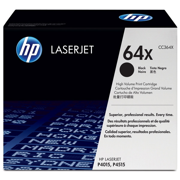 HP 64X (CC364X) toner negro XL (original) CC364X 039814 - 1