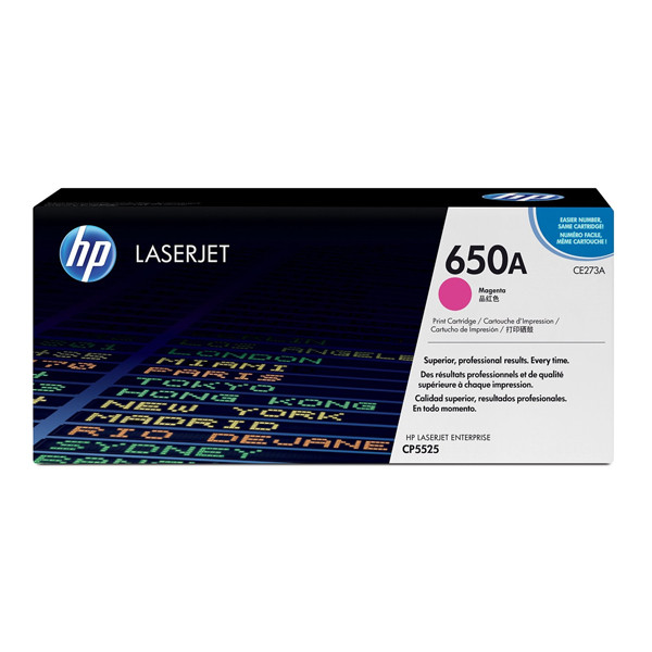 HP 650A (CE273A) toner magenta (original) CE273A 039968 - 1