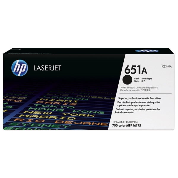 HP 651A (CE340A) toner negro (original) CE340A 054656 - 1