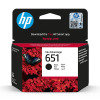 HP 651 (C2P10AE) cartucho negro (original)