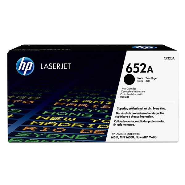 HP 652A (CF320A) toner negro (original) – imagen 2