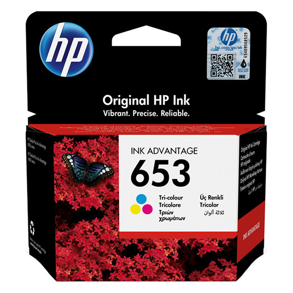 HP 653 (3YM74AE) cartucho tricolor (original) 3YM74AE 093120 - 1