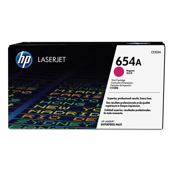 HP 654A (CF333A) toner magenta (original) CF333A 054798 - 1