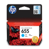 HP 655 (CZ109AE) cartucho de tinta cian (original)