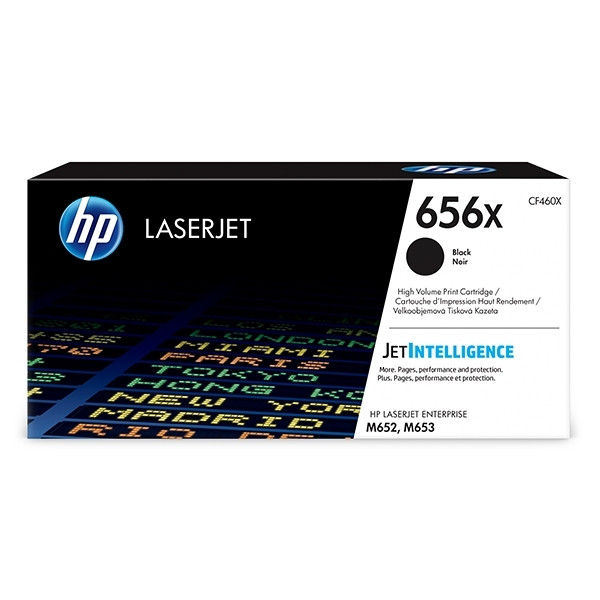 HP 656X (CF460X) toner negro XL (original) CF460X 055166 - 1