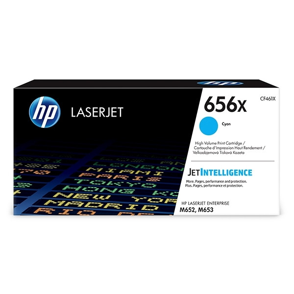 HP 656X (CF461X) toner cian XL (original) CF461X 055168 - 1