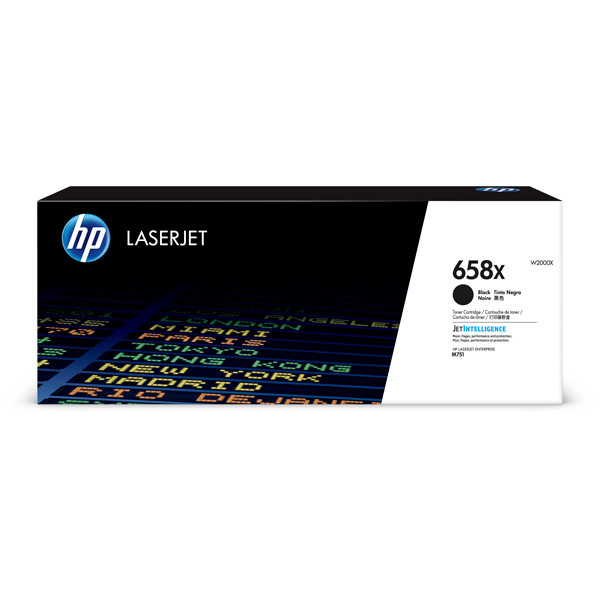 HP 658X (W2000X) toner negro XL (original)