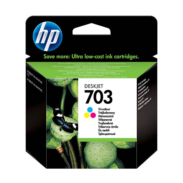 HP 703 (CD888AA) cartucho de tinta color (original) 031886 - 1