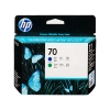 HP 70 (C9408A) cabezal de impresión azul y verde (original)