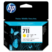 HP 711 (CZ136A) multipack 3x cartucho de tinta amarillo (original) CZ136A 044208